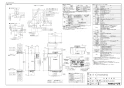 ノーリツ GT-C2472SAW-L BL 13A 取扱説明書 施工説明書 納入仕様図 高効率ガスふろ給湯器 シンプル オート PSアルコーブ設置形 24号 納入仕様図1